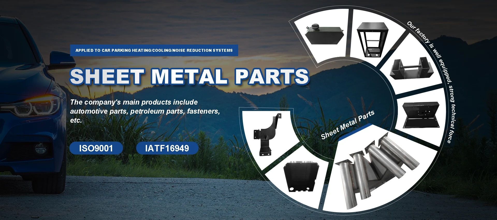 Chinese plaatmetalen onderdelen